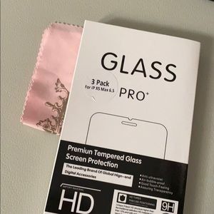 2 Pack iPhone XS (6.5) screen protector